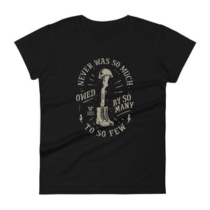 Owed By Many Women's T-shirt